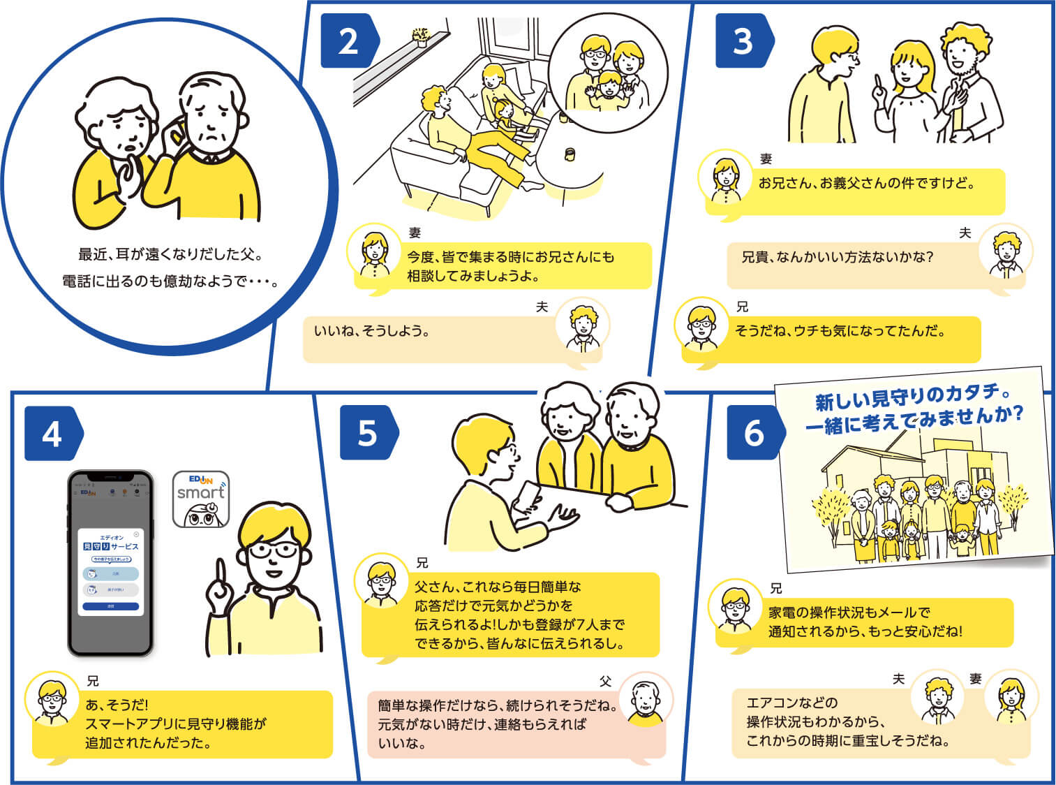 新しい見守りのカタチ。一緒に考えてみませんか？